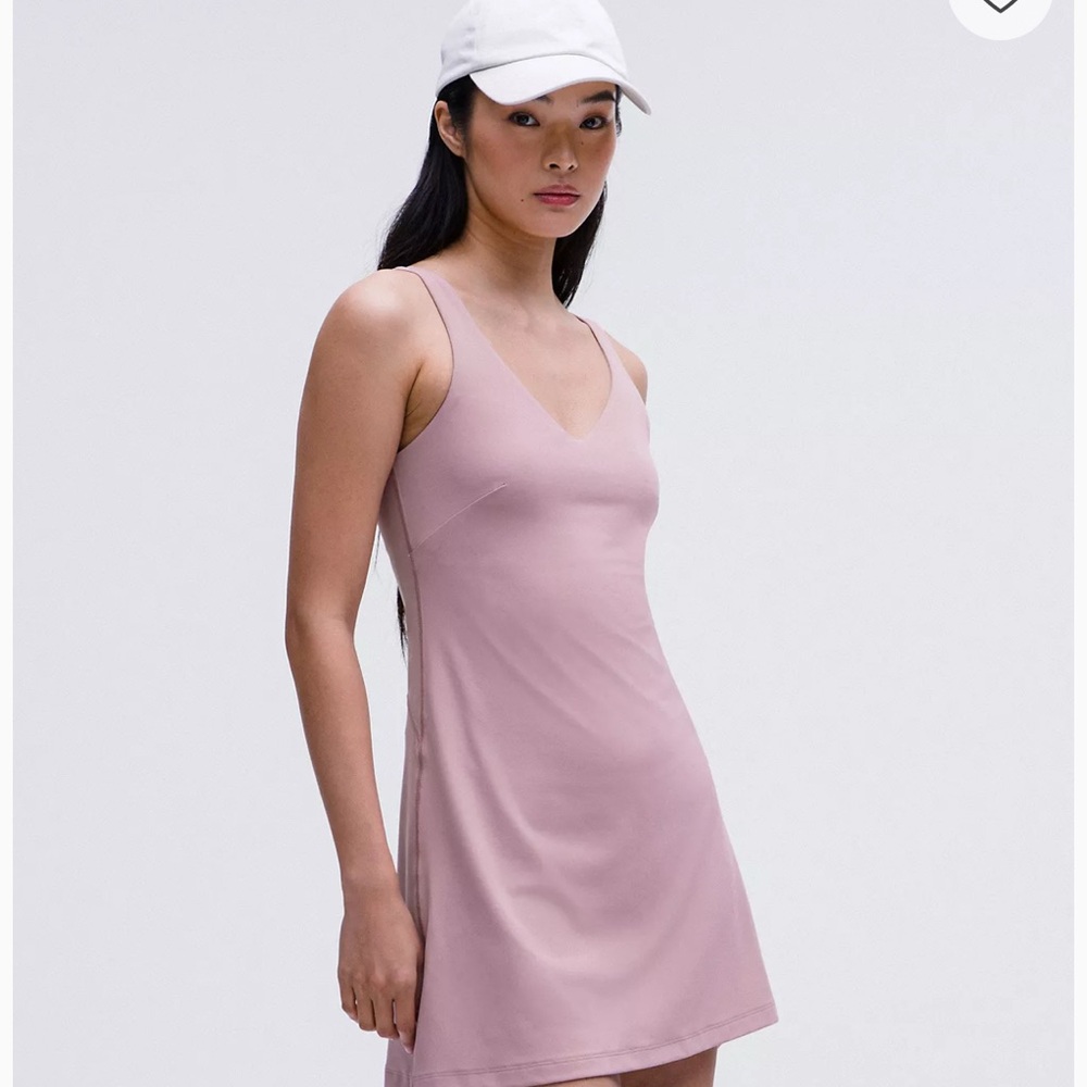 Lululemon Align Dress Rose Blush size 6